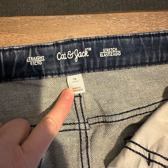 Cat & Jack Stretch Denim Pants for Teen or Preteen - Picture 5 of 9
